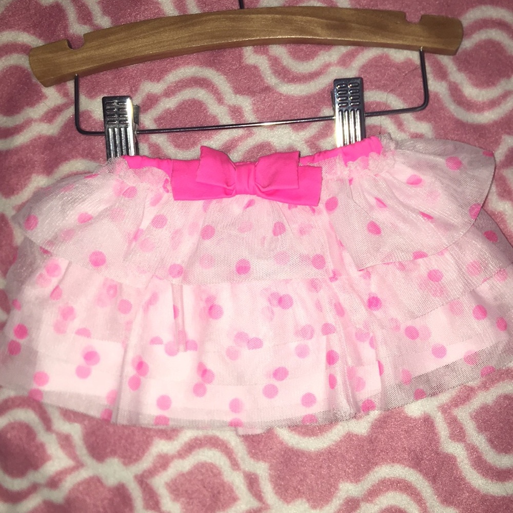 Hot Pink PolkaDot Baby Infant Tutu 🎀💯% Polyester